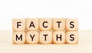 Facts Myths concept