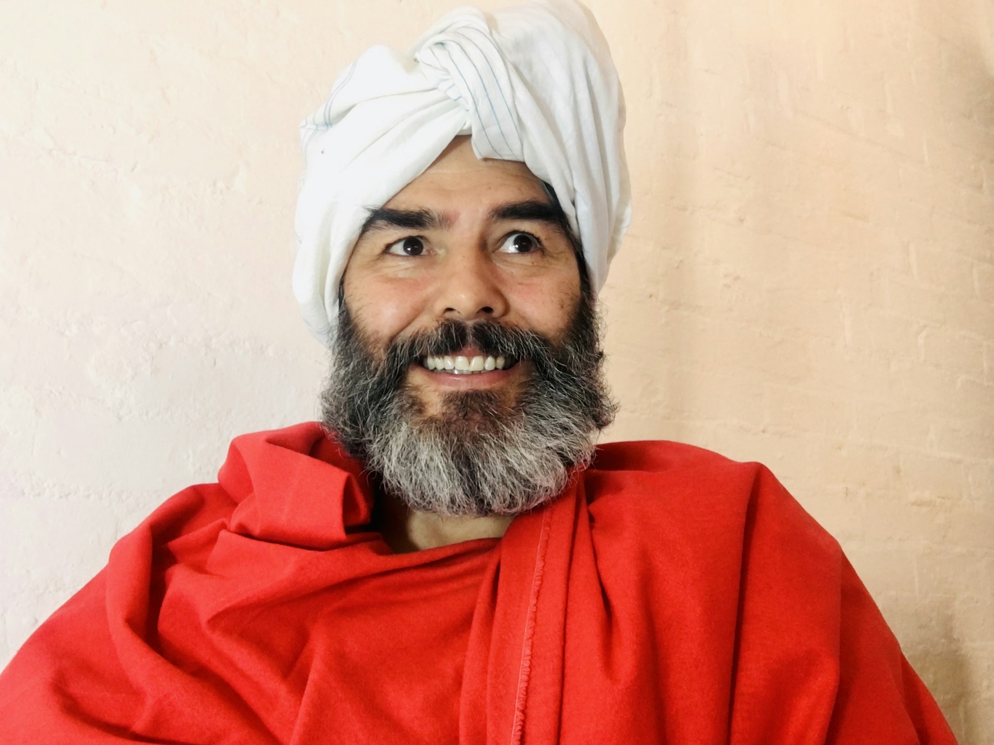 Happy guru yogi