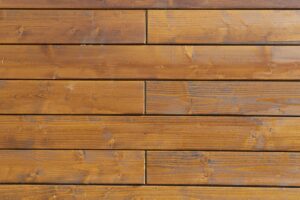 Brown colored fir wood planks wall